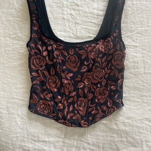 Marks & Spencer Red Bustier Bodysuit